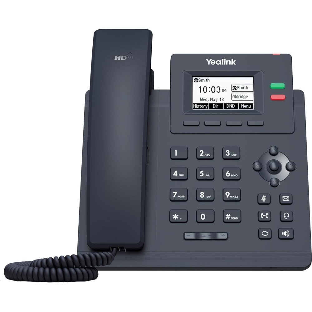 Yealink Sip-T31P Si̇yah Poe Ip Telefon