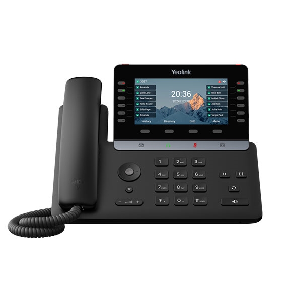 Yealink Sip-T87W Siyah Ip Telefon